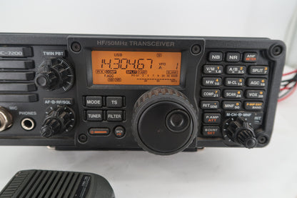 U20179 Used Icom IC-7200 HF/50 MHz Transceiver