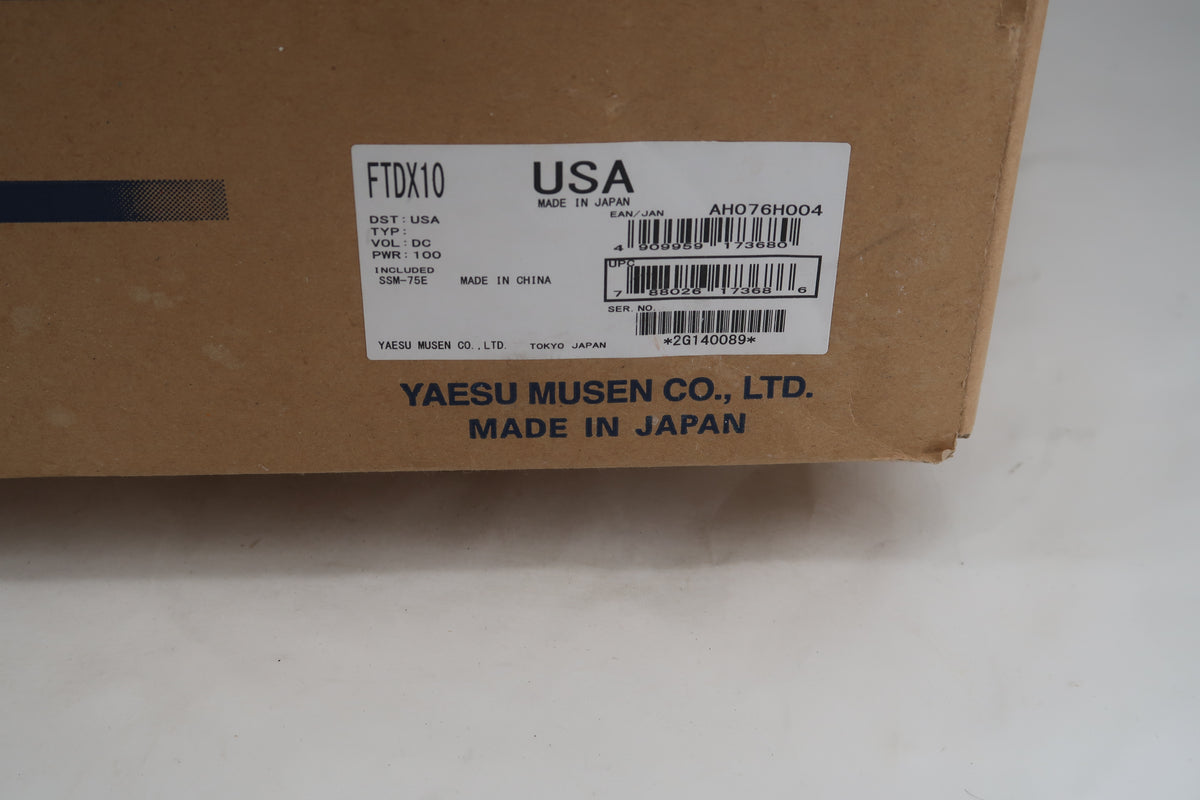 U20185 Used Yaesu FTDX-10 HF/50MHz Transceiver