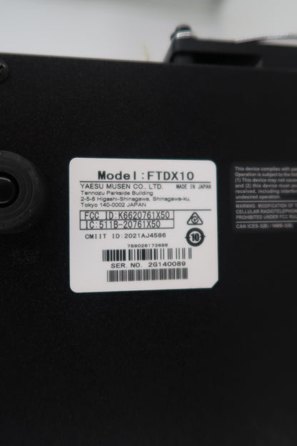 U20185 Used Yaesu FTDX-10 HF/50MHz Transceiver