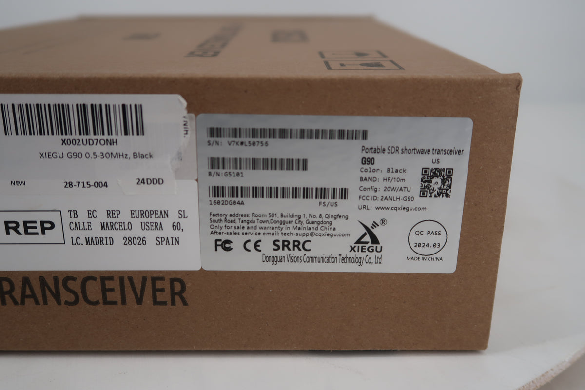 U20186 Used Xiegu G90 HF SDR 20W Transceiver