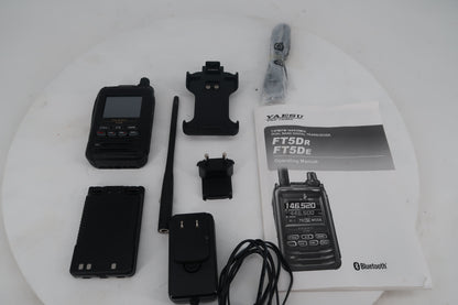 U20187 Used Yaesu FT5DR C4FM/FM 144/430MHz Dual Band Digital Handheld Transceiver