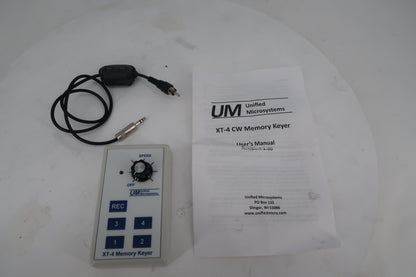 U20190 Used Unified Microsystems XT-4 CW Memory Keyer