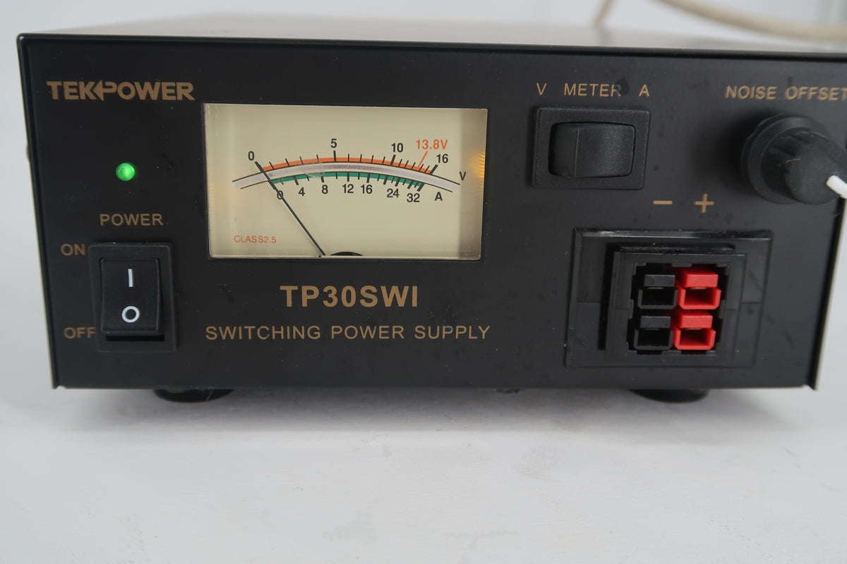 U20191 Used TekPower TP30SWI 30-Amp 13.8V DC Switching Power Supply