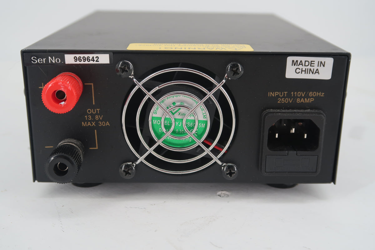 U20191 Used TekPower TP30SWI 30-Amp 13.8V DC Switching Power Supply