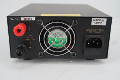 U20191 Used TekPower TP30SWI 30-Amp 13.8V DC Switching Power Supply