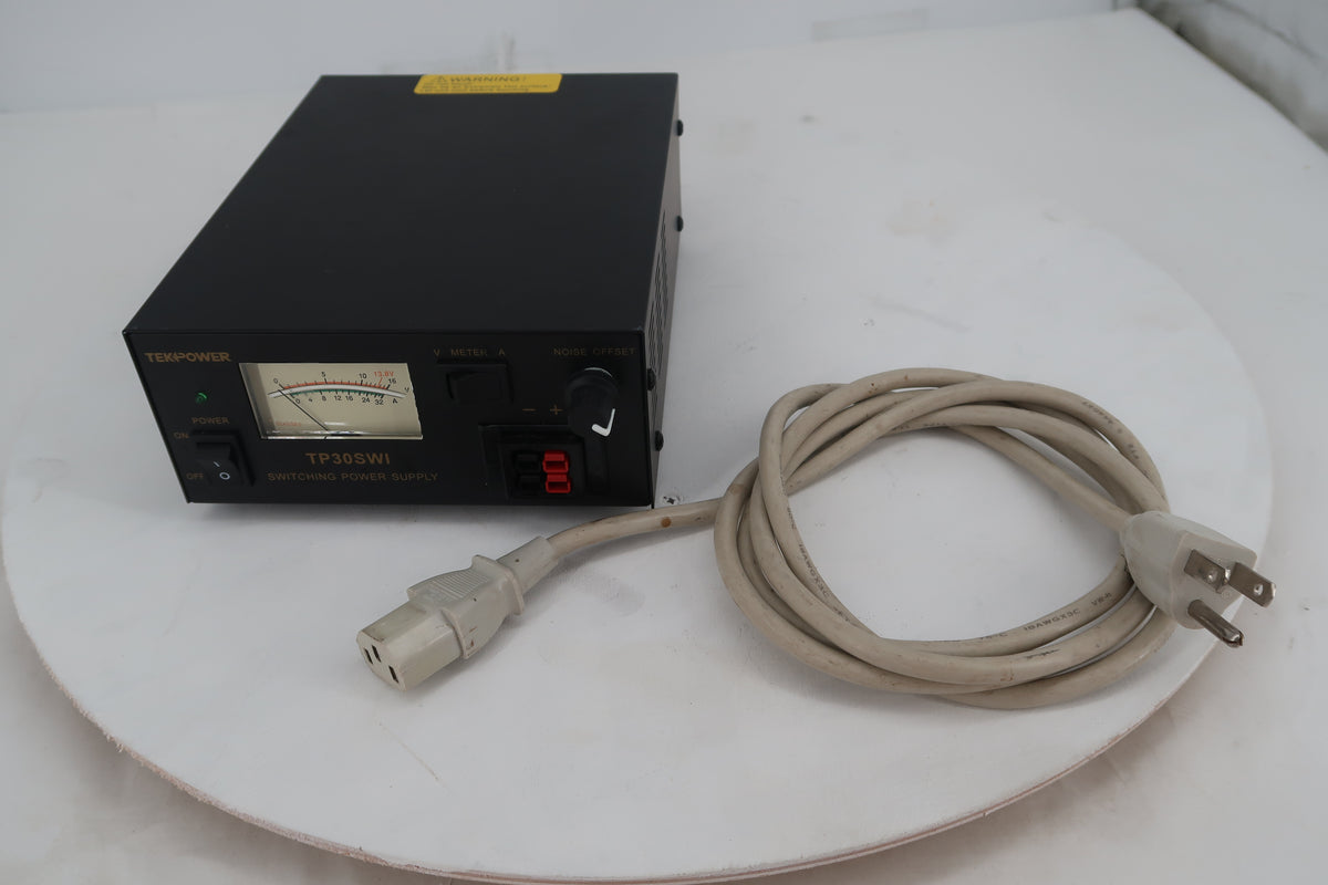 U20191 Used TekPower TP30SWI 30-Amp 13.8V DC Switching Power Supply