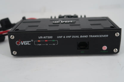 U20194 Used Verotelecom Solutions VGC VR-N7500 50W App-Controlled Dual Band Mobile Radio