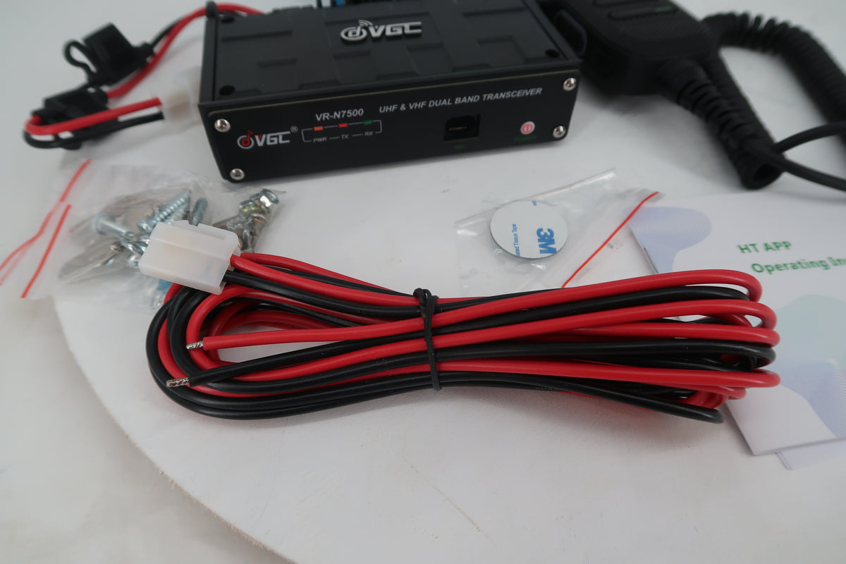 U20194 Used Verotelecom Solutions VGC VR-N7500 50W App-Controlled Dual Band Mobile Radio