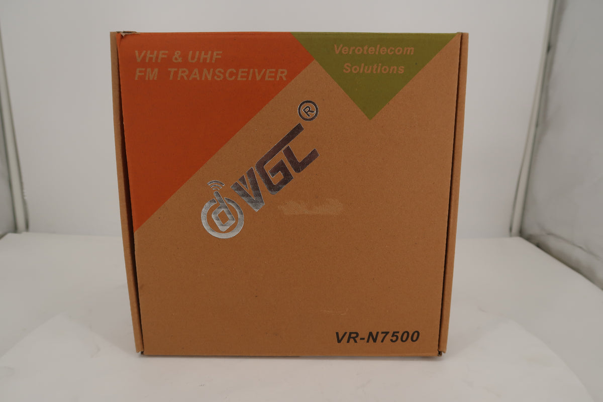 U20194 Used Verotelecom Solutions VGC VR-N7500 50W App-Controlled Dual Band Mobile Radio