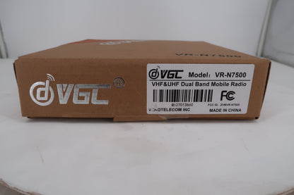 U20194 Used Verotelecom Solutions VGC VR-N7500 50W App-Controlled Dual Band Mobile Radio