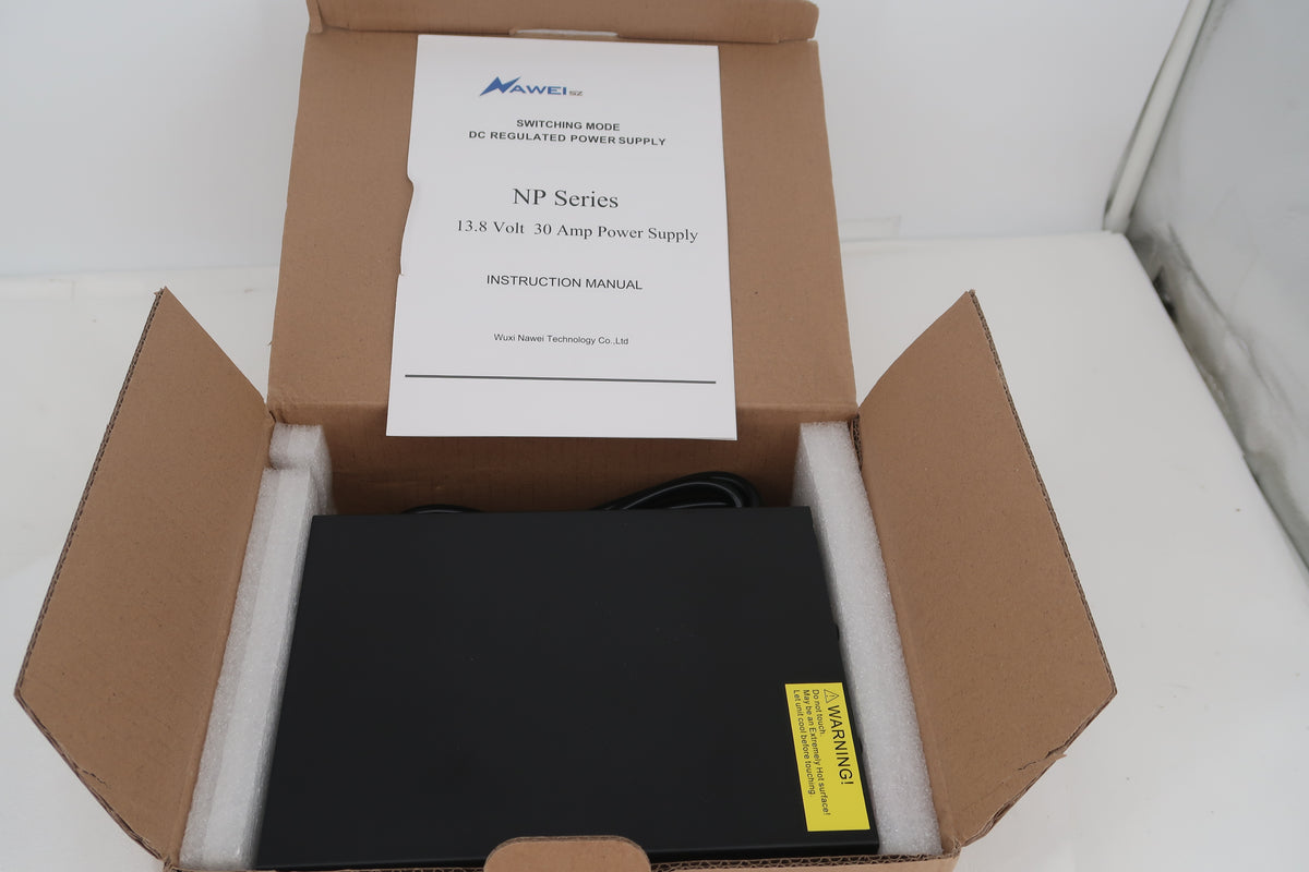 U20195 Never Used NAWEISZ NP1330A Series 13.8V 30AMP Switching Power Supply
