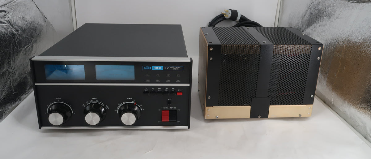 U20198 Used Drake L7 HF Linear Amplifier w/ Upgraded Harbach Power Supply Mods Discount for Local Pickup