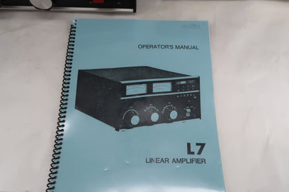 U20198 Used Drake L7 HF Linear Amplifier w/ Upgraded Harbach Power Supply Mods Discount for Local Pickup