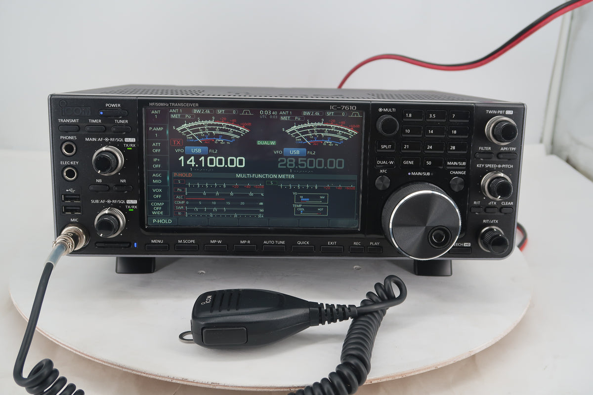 U20199 Used Icom IC-7610 HF/50MHz All-Mode Transceiver