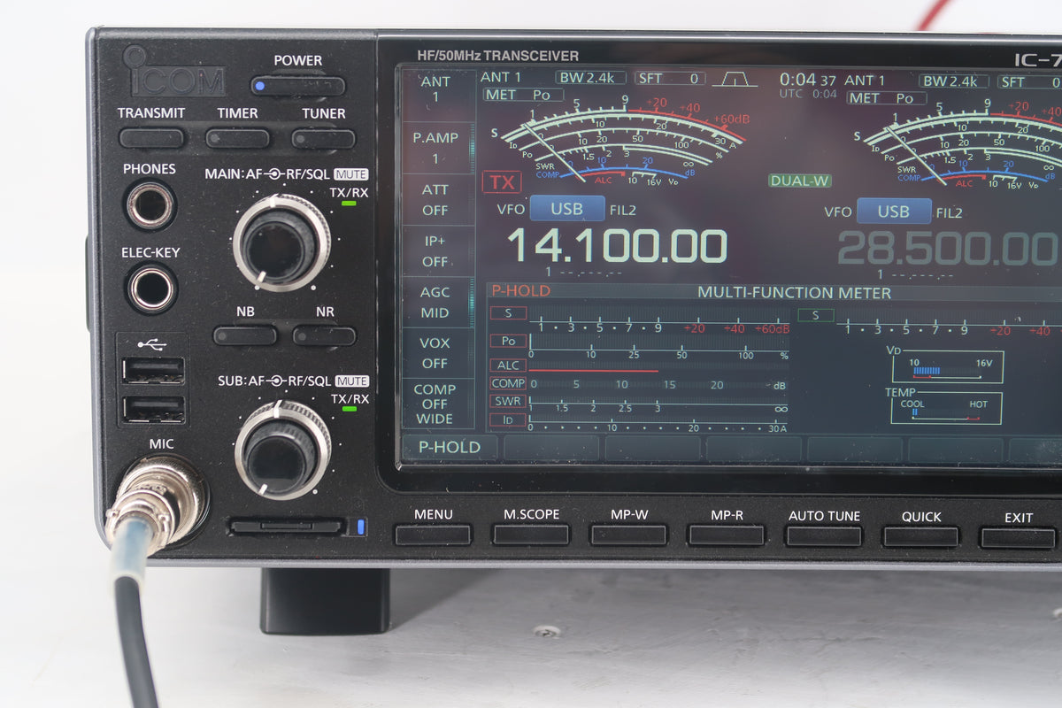 U20199 Used Icom IC-7610 HF/50MHz All-Mode Transceiver