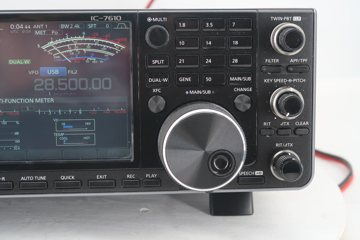 U20199 Used Icom IC-7610 HF/50MHz All-Mode Transceiver