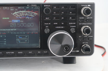 U20199 Used Icom IC-7610 HF/50MHz All-Mode Transceiver