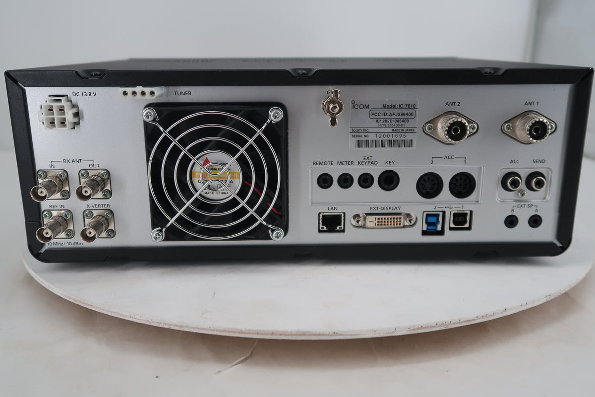 U20199 Used Icom IC-7610 HF/50MHz All-Mode Transceiver