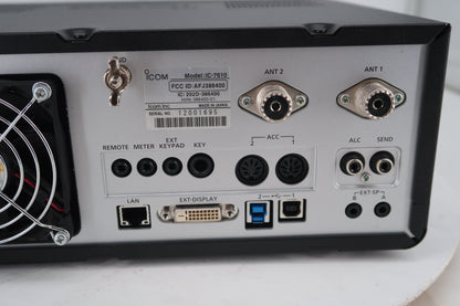 U20199 Used Icom IC-7610 HF/50MHz All-Mode Transceiver