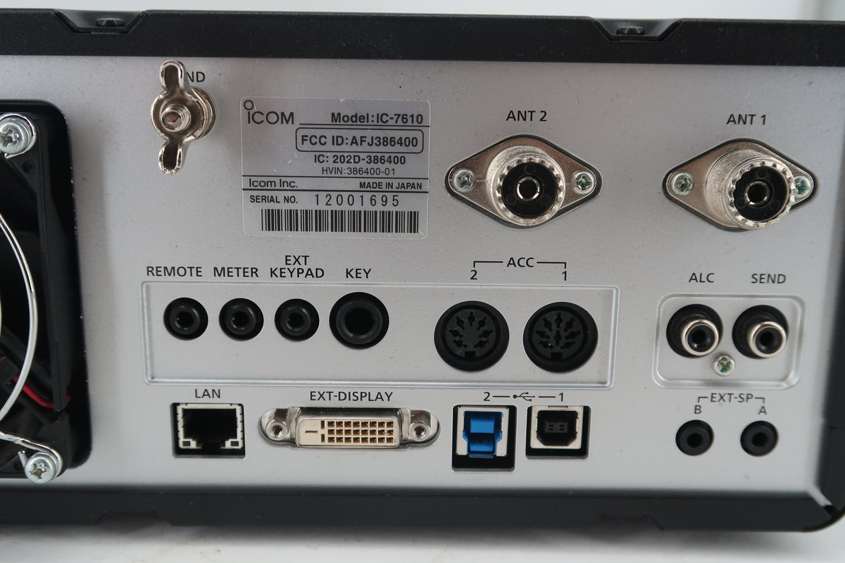 U20199 Used Icom IC-7610 HF/50MHz All-Mode Transceiver