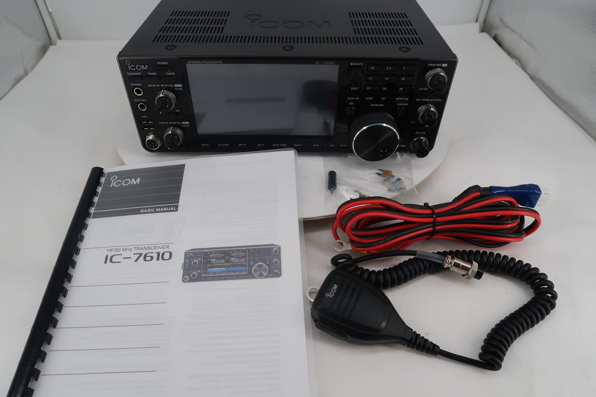 U20199 Used Icom IC-7610 HF/50MHz All-Mode Transceiver