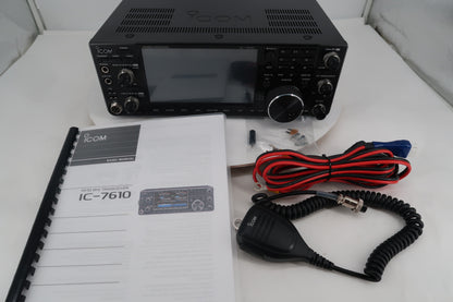 U20199 Used Icom IC-7610 HF/50MHz All-Mode Transceiver