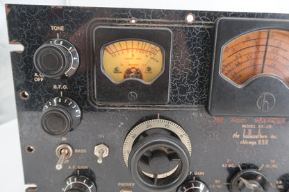 U20202 AS-IS Hallicrafters Super SkyRider Model SX-28 Receiver