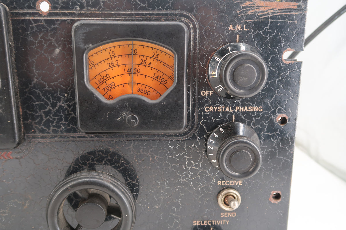 U20202 AS-IS Hallicrafters Super SkyRider Model SX-28 Receiver