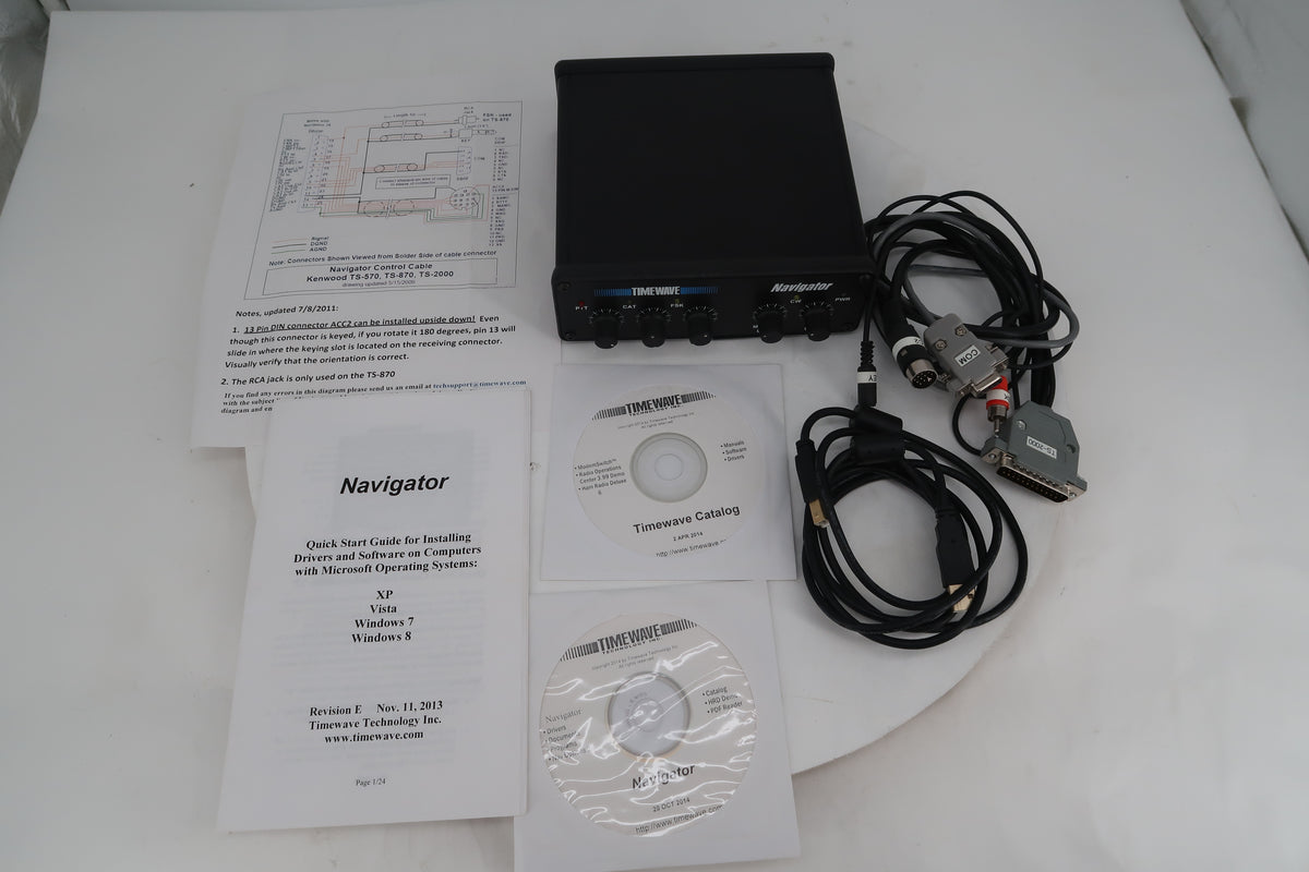 U20203 Timewave Navigator Sound Card Modem with Kenwood Cables