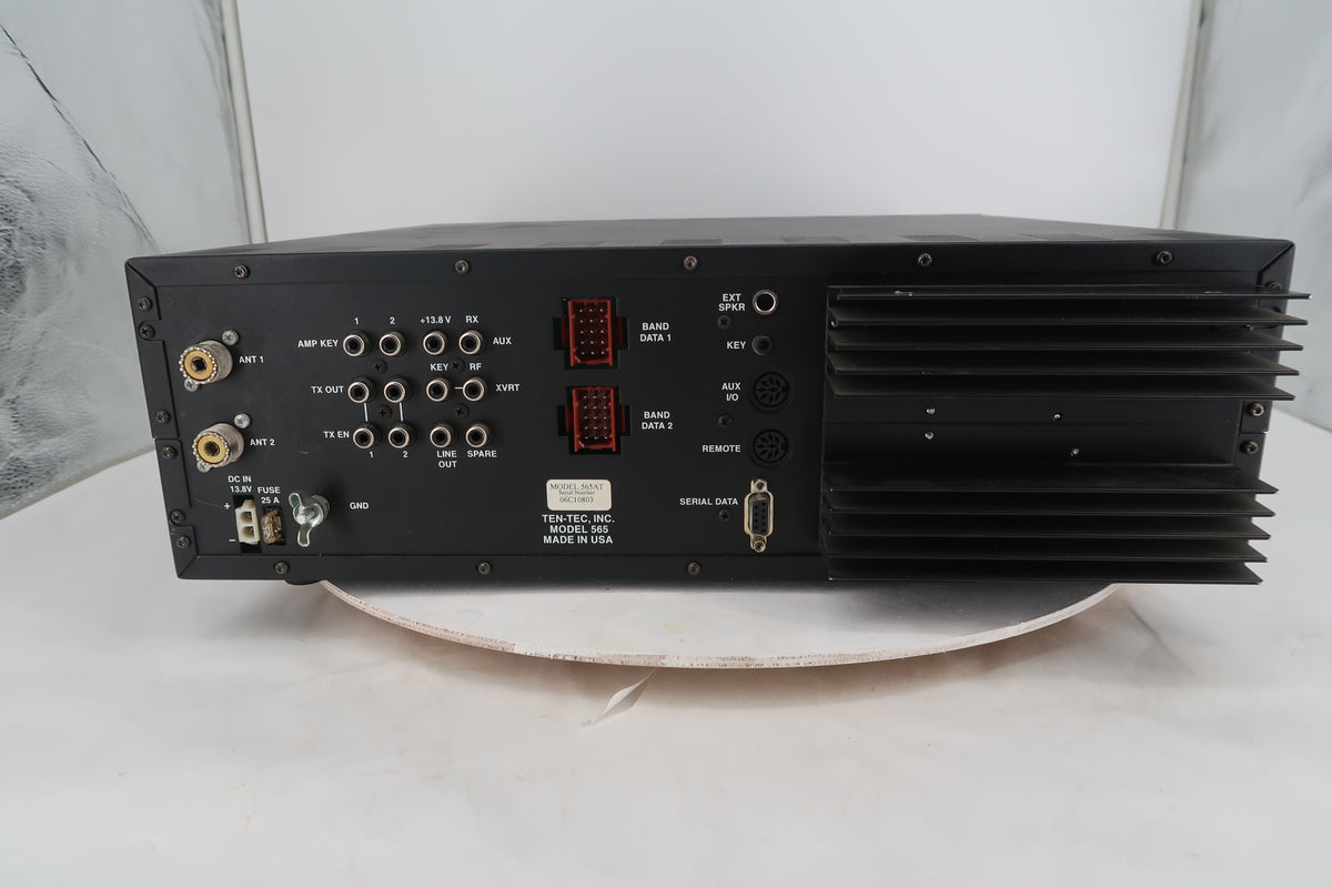 U20204 Used Ten-Tec Orion 565AT HF Transceiver with Filters and RX366 Sub RCVR