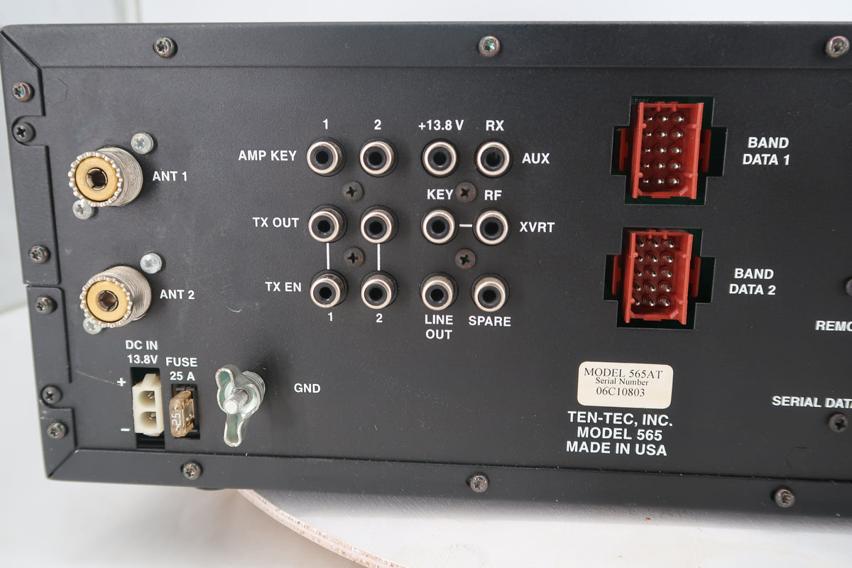 U20204 Used Ten-Tec Orion 565AT HF Transceiver with Filters and RX366 Sub RCVR
