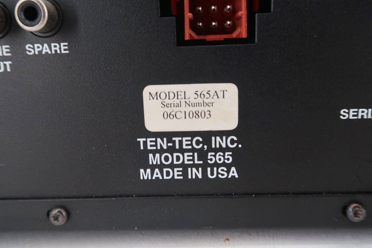 U20204 Used Ten-Tec Orion 565AT HF Transceiver with Filters and RX366 Sub RCVR
