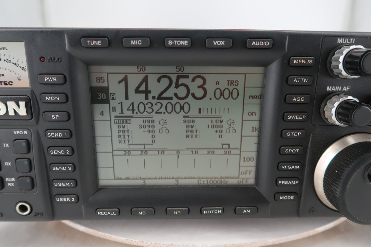 U20204 Used Ten-Tec Orion 565AT HF Transceiver with Filters and RX366 Sub RCVR