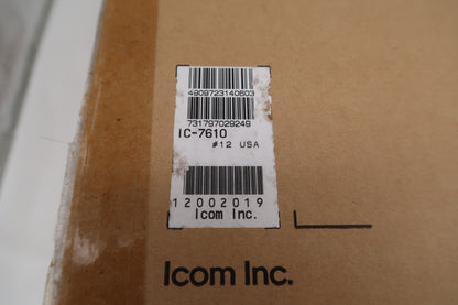 U20207 Used Icom IC-7610 HF/50MHz All-Mode Transceiver