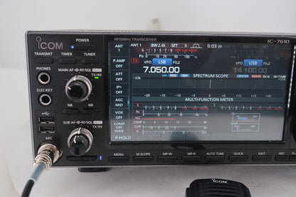 U20207 Used Icom IC-7610 HF/50MHz All-Mode Transceiver