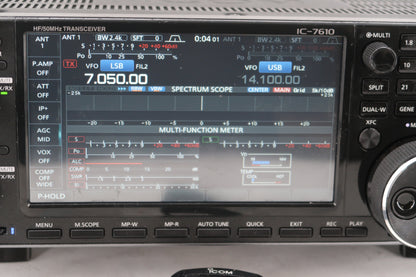 U20207 Used Icom IC-7610 HF/50MHz All-Mode Transceiver