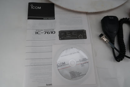 U20207 Used Icom IC-7610 HF/50MHz All-Mode Transceiver