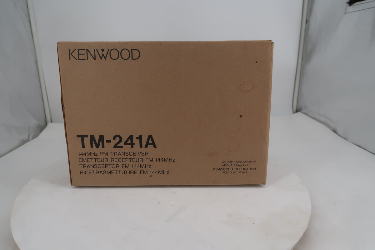 U20210 AS-IS Kenwood TM-241A 144MHz FM Transceiver - No Display