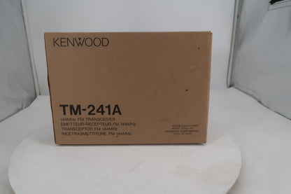 U20210 AS-IS Kenwood TM-241A 144MHz FM Transceiver - No Display