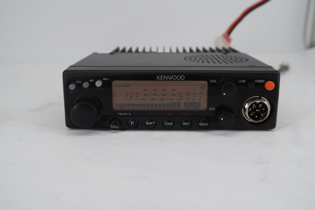 U20210 AS-IS Kenwood TM-241A 144MHz FM Transceiver - No Display
