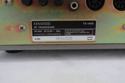 U20211 Used Kenwood TS-140S HF Transceiver