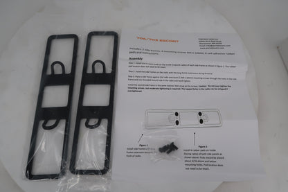 U20214 Used Portable Zero 706 Escort Protective Rails (706-EB-Black Texture)