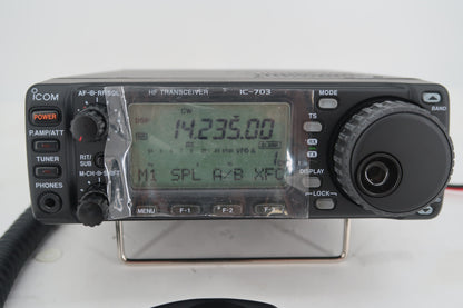 U20215 Used Icom IC-703 HF All-Mode Transceiver QRP