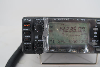 U20215 Used Icom IC-703 HF All-Mode Transceiver QRP