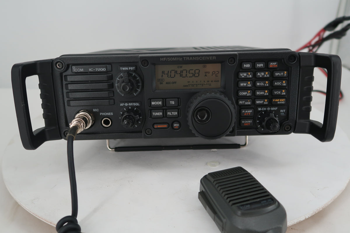 U20216 Used Icom IC-7200 HF/50 MHz Transceiver