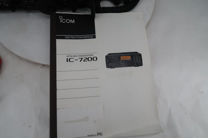 U20216 Used Icom IC-7200 HF/50 MHz Transceiver