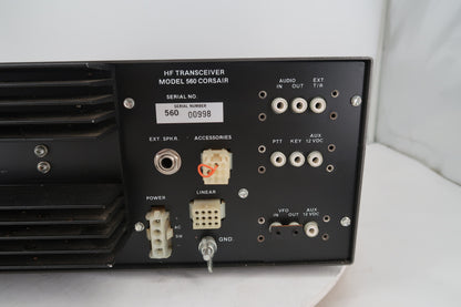 U20219 Used Ten-Tec Corsair HF Transceiver Model 560 With FIlters