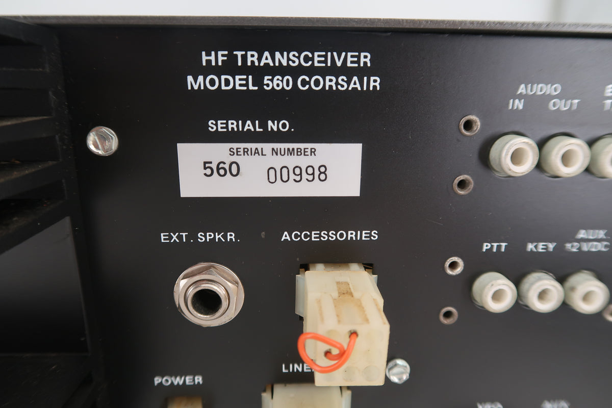 U20219 Used Ten-Tec Corsair HF Transceiver Model 560 With FIlters