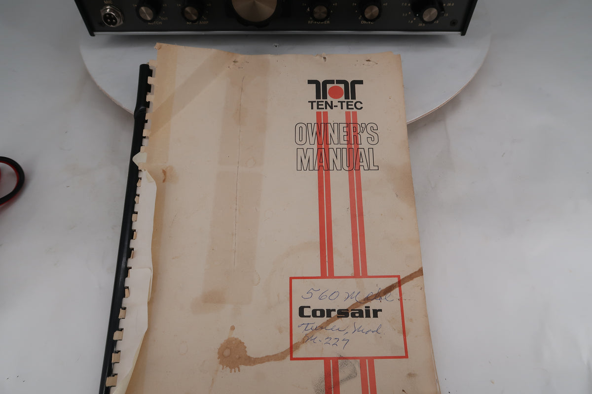 U20219 Used Ten-Tec Corsair HF Transceiver Model 560 With FIlters