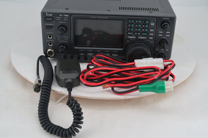 U20221 Used Icom IC-746 HF/VHF All Mode Transceiver Loaded with FIlters